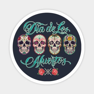 Dia de los muertos Magnet